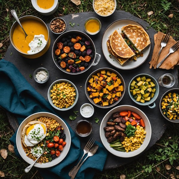 Comment préparer un menu sans gluten pour un camping de plusieurs jours?