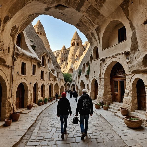 Comment organiser une visite des villages troglodytes dans la région de Cappadoce, Turquie?