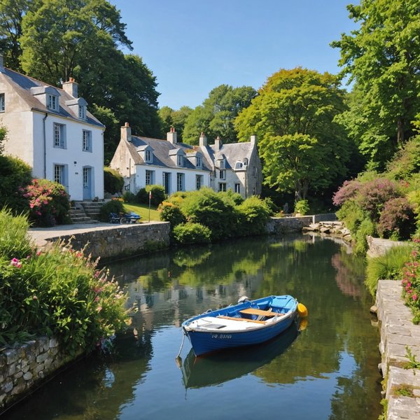 Quels sont les avantages de louer une maison de vacances en Bretagne avec des ateliers de peinture et des excursions en bateau?